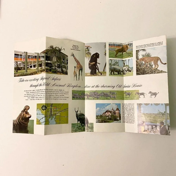 Vintage 1960s Busch Gardens Cypress Knee Museum Gardens Brochures Pamphlets - Picture 4 of 10